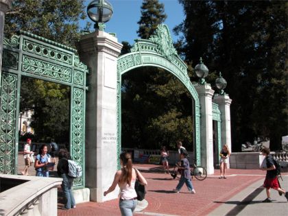 Sather Gate at the University of California at Berkeley