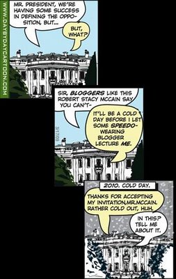 Chris Muir spotlights Robert Stacy McCain, of "The Other McCain," on St. Patrick's Day.