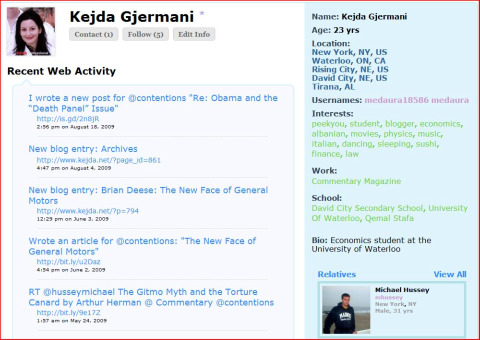 Kejda Germani (Medaura) with husband, Michael Hussey, on PeekYou.